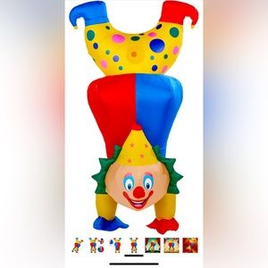 Joliyoou Inflatable clown costume